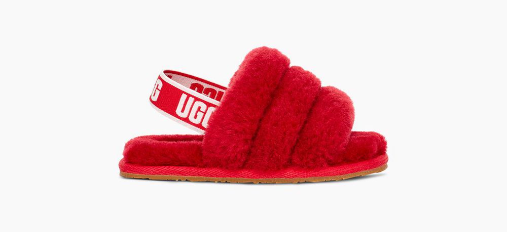 Ugg Slides Canada - Ugg Women's Fluff Yeah Red